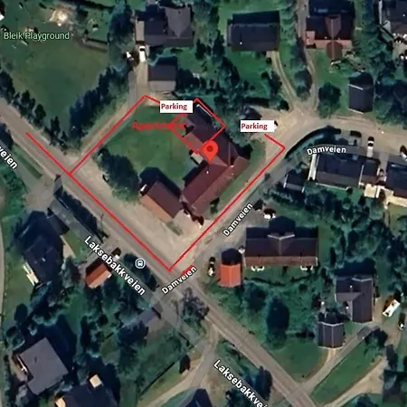 Damveien 1-apartment Daire *